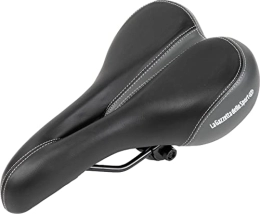 ON BIKE Spares The Gazzetta dello Sport, Rally saddle for adult mountain bike, equipped with convenient universal and adjustable fastening, created with comfortable central hole, perfect for use on dirt roads