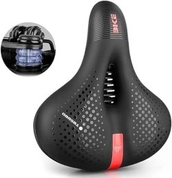 THYMOL Mountain Bike Seat THYMOL For Men Women Spinning Exercise Cycle Saddle Road Bicycle Seat With Shock Absorbing Balls Mountain Bike Saddle Bicycle Seat Comfortable Thicken Soft Memory Foam Padded (Color : #09)
