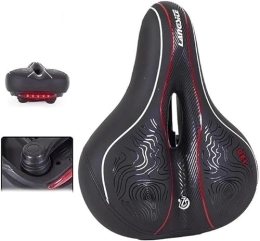 THYMOL Spares THYMOL For Men Women Universal Spinning Exercise Cycle Saddle Road Bicycle Saddle With Shock Absorbing Balls Mountain Bike Seat Wide Cushion Pad Bicycle Seat (Color : #04)
