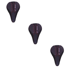 Toddmomy Spares Toddmomy 3pcs Cushion Cover Saddle Pad Bike Saddle Cover Comfort Bike Mountain Bike Cushion Bike Seat Saddle Cover Padded Mtb Seat Butt Shape Cycling Seat Rubber Pad Silica Gel All Seasons
