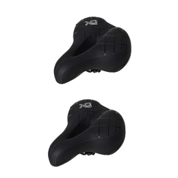 Toddmomy Spares Toddmomy Bike Saddle 2pcs exercise bikes cycling cushion workout bike cruiser bike padded suspension bike saddles cycle Cushion Seat Mountain Bike Saddle liner fitness thicken mat