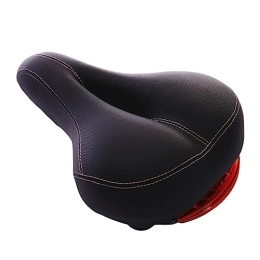 Toddmomy Spares Toddmomy Bike Seat Cushion Bicycle Saddle Black Bike Seat Cover Bike Saddle with Tail Light Bike Seat Cushion With Tail Lights With Lights Bicycle Seat Mountain Bike Large Soup Pot with Lid