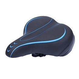 Toddmomy Spares Toddmomy Bobblehead Spring 1pc Inflatable Seat Bicycle Seat Mountain Bike Saddle Road Bike Saddle Road Bike Seat Blue Cushion Bike Bike Saddle