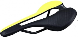 Tophacker Spares Tophacker 2021New Italy Race Bike Saddle Training Grade Triathlon Light Bike Cushion Seat (Color: Black) (Color : Black yellow)