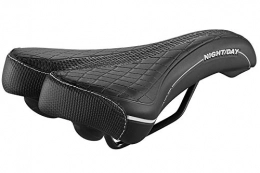 Selle Montegrappa Mountain Bike Seat TREKKING Bike Saddle Seat Mountain Bike Saddle MG 3070 DAY NIGHT in Black-Made in Italy