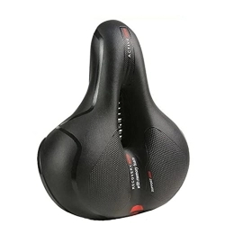 TTSJSM Mountain Bike Seat TTSJSM Mountain Bike Seat 3D Bicycle Saddle Cover Men Women MTB Road Cycle Saddle Covers Hollow Breathable Comfortable Soft Cycling Seatsoft Bike Seat Gel Bike Seat (Color : Red)