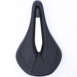 TTZHJIN Spares TTZHJIN Bike Seat Bicycle Saddle Cushion Carbon Fiber Ultralight Bicycle Equipment Personalized Design Bow Type Shock Absorption Road Bike Hollow Breathable, Black-24.6×15.5cm