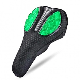 TYUIOYHZX Spares TYUIOYHZX Bike Seat Cover, Breathable Bicycle Saddle Cushion for Men Women, Suitable for Mountain Bike Seat (Color : Green)