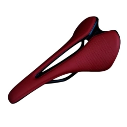 Generic Spares Ultralight Bicycle Seat Cushion Bike Saddle Breathable Comfortable Road Mountain Bike Saddle Bicycle Part Red