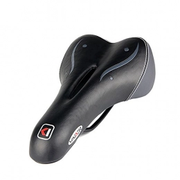 LETTON Mountain Bike Seat Universal Bike Saddle Seat Comfortable Sponge Padded Road Bicycle Seat with Soft Cushion Breathable Hollow Design Scale Mark Replacement Bike Seat for Your Exercise Bike