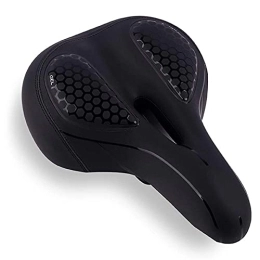 UOOD Spares UOOD Bike Seat Bicycle Saddle Comfort Cycle Saddle Waterproof Soft Cycle Seat Suitable for Women and Men, Professional in Road Bike, Mountain Bike Comfortable and Breathable (Color : Black)