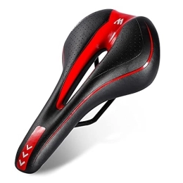 URJEKQ Spares URJEKQ Bike Seat Hollow Ergonomic Bicycle Seat Breathable Bike Saddle Comfortable Cycling Seat Cushion Pad Mountain Bike / Exercise Bike / Road Bike Seats (Seat Clip, Wrench Is Included)
