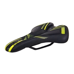 VERMOUTH Spares VERMOUTH Bicycle Saddle Hollow Ventilation Cushion MTB Mountain Road Bike Saddle Seat Accessories Asiento Bicicleta Riding (Color : Black Yellow)