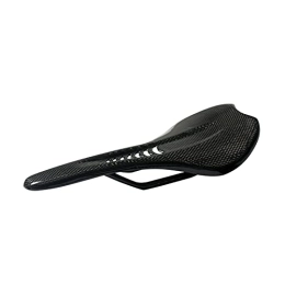 VERMOUTH Spares VERMOUTH Ultra Light Hollowed Cushion 3K Full Carbon Fiber Bicycle Saddle Cushion Mountain Road Bike Saddle Bicycle Parts (Color : 3K Gloss)