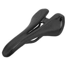 VGEBY Mountain Bike Seat VGEBY Bicycle Saddle, Hollow Carbon Fiber Saddle PU Leather Mountain Bike Saddle Cushion Comfortable Super Light Bicycle Leather Cushions Bicycles And Spare Parts