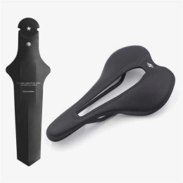 VISTANIA Spares VISTANIA Cycling Comfort Bicycle Saddle 250-148mm Road Mtb Mountain Bike Seat Selle Wide Saddle Cycling Men Bike Part Accessories (Color : Black)