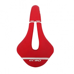 VOANZO Spares VOANZO Bicycle Saddle Cycling Soft EVO Saddle Bike Seat for MTB Road Mountain Bike Accessories (Red)