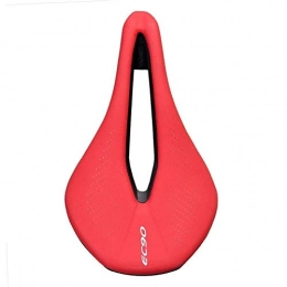 VOANZO Spares VOANZO Bicycle Seat Gel Soft Saddle Wide Seat Cushion Comfort Saddle for Road Mountain Bike Universal Cycling Accessories (Red)