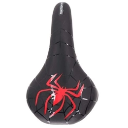 Vosarea Spares VOSAREA Bicycle Saddle Silicone Mountain Bike Saddle MTB Cycling Sport Cushion Bicycle Cushion (Black and Red)