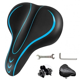 WBDZ Spares WBDZ New Bicycle saddle, comfortable, Foam padded seats with Fitting Tool, Road Bikes, Mountain Bikes