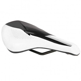 O-Mirechros Mountain Bike Seat Wear-Resisting Hollow Seat Breathable Cushion Pad Outdoor MTB Road Cycling Replace Cycling Saddle White