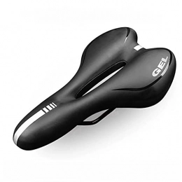 WJY Spares WJY Bike Seat Bicycle Saddle, Shock-Absorbing, Waterproof Reflective, High Safe, Thickened Memory Foam, Gel Cycling Cushion Padded, Bike Seat Cushion, for Mountain Road Mtb City Bikes