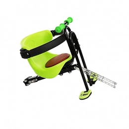 WUTONG Spares WUTONG Front Child Bicycle Saddle Seat Folding Pedal With Handle For Mountain Color Green bike saddle