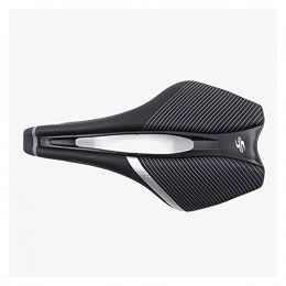 wuwu Spares wuwu Bicycle Saddle Fit For Men Women Road Off-road Mtb Mountain Bike Saddle Lightweight Cycling Race Seat (Color : Black-silver)
