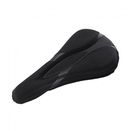 wuwu Spares wuwu Bicycle Saddle Seat Mountain Cycling Thickened Extra Sponge Comfort Ultra Soft Silicone 3D Groove Cover Bicycle Parts