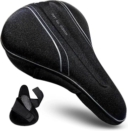 X WING Bike Seat Cushion Gel Bike Seat Cover, Gel Padded Bike Seat Cover for Men Women Comfort, Stationary Bike Seat Cushions, Exercise Bike Seat Cover, Bicycle Seat Cushion for Indoor & Outdoor Bikes