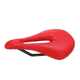 XHTLLO Spares XHTLLO Bike Seat, 143mm Bike Seat Saddle Universal Fit, Carbon Fiber Bike Saddle, Hollow Design Bike Cushion, for Mountain, Road, Exercise, Bike Accessories(Red)