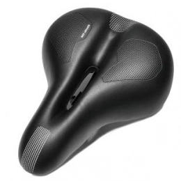 Xiaoplay Spares Xiaoplay Mountain Bike Seat Bicycle Saddle Cushion Outdoor Cycling Equipment Men Women Comfortable Universal Breathable Padded, Black-26 * 20cm