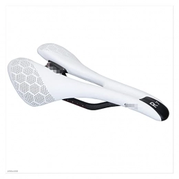 XINGHUA Spares XINGHUA wangzai store 2022 BALUGOE R7 NEW Pu+carbon Fiber Saddle Road Mtb Mountain Bike Bicycle Saddle Fit For Man Cycling Saddle Trail Comfort Races Seat (Color : White)