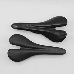 XINGYA Mountain Bike Seat XINGYA Mountain bike matt glossy 3K full carbon fibre saddle carbon bicycle saddle Road carbon front seat mat MTB parts (Color : Gloss finish)