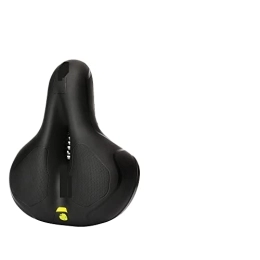 xinlinlin Spares xinlinlin MTB Bicycle Saddle Seat Big Butt Bicycle Road Cycle Saddle Mountain Bike Gel Seat Shock Absorber Wide Comfortable Accessories (Color : Yellow Set)