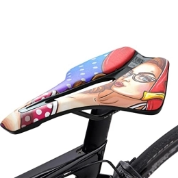 Xming Spares Xming Mountain Bicycle Saddle Hollow | Breathable Mountain Bike Saddles with Ergonomics Design, Soft Bicycle Cushion Pad for Exercise, Mountain, Road Bike