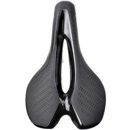 XMSIA Spares XMSIA Outdoor Bicycle Mat Comfortable Bicycle Saddle Road Bike Saddle Bicycle Saddle Suitable for Mountain Bikes Unisex (Color : Black, Size : 23x16.5cm)