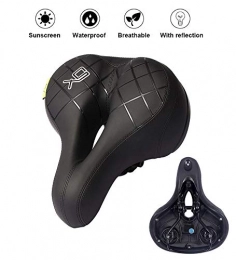 XYQCPJ Mountain Bike Seat XYQCPJ Bike Saddle, Bicycle Seat with Soft Cushion Ergonomic Design Soft and Comfortable Bicycle Accessories Cycling Equipment Fit for Road City Bikes Mountain Bike and Indoor Cycling