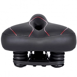 XYXZ Mountain Bike Seat XYXZ Bike Saddle Seat Comfortable Comfortable Experience Universal Bicycle Seat Saddle Road Bike Bicycle Seat Cushion Equipment Durable Bicycle Seat (Color : Red, Size : 20X26Cm)