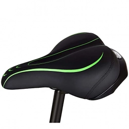 XYXZ Spares XYXZ Bike Saddle Seat Pad Innovative Craft Inflatable Bicycle Seat Mountain Bike Comfortable Padded Seat Saddle Seat Riding Accessories Practical Bicycle Cushion (Color : Green, Size : 30X2