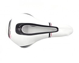 YANGHUA Mountain Bike Seat YANGSTOR Full Carbon Fiber Bicycle Saddle Open Fit For Hollow Short Fit For Carbon FX Racing Wide Bike Saddle Fit For Road Mountain Sans Cycling Seat (Color : White red)