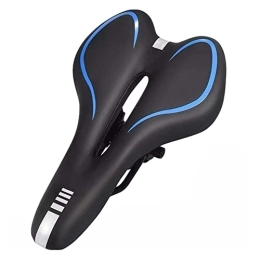 SHADXW Mountain Bike Seat YEJIANGHUA Comfortable Bicycle Saddle MTB Mountain Road Bike Seat Hollow Gel Cycling Cushion Exercise Bike Saddle Fit For Men And Women (Color : Type B Blue)