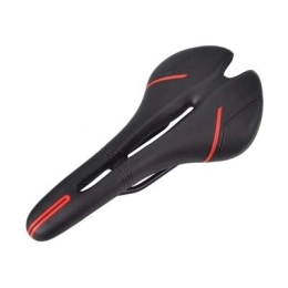 YFCTLM Spares YFCTLM Bicycle saddle MTB Cycling Saddle Triathlon Hollow Road Bike Racing Seat Comfortable Mountain Bicycle Cushion Men Women Front Mat Riding Parts (Color : Red)