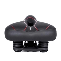 Yingm Mountain Bike Seat Yingm Comfortable Bike Seat Professional Mountain Bike Bicycle Gel Saddle Cushion Outdoor or Indoor Cycling (Color : Red, Size : One size)