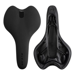 YINHAO Spares YINHAO Cycling Saddle Comfortable Memory Foam Bicycle Saddle MTB Mountain Bike Seat Cycling Seat Shockproof Road Bicycle Saddle (Color : Black)