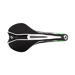 YINHAO Spares YINHAO Selle Width Bicycling Saddle Racing Vtt Road MTB Mountain Offroad Bike Seat Sillin Bicicleta Gravel Cycling Bike Saddle Seat Mat (Color : 2 black green)