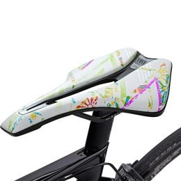 YJBE Comfort Bike Saddle Hollow - Breathable Mountain Bike Saddles with Ergonomics Design,Waterproof Breathable Road Mountain Bike Cover for Men and Women