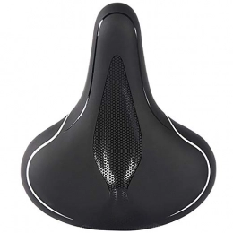 YLiansong-home Mountain Bike Seat YLiansong-home Cycle Saddle Cushion Comfortable Mountain Bike Saddle Silicone Cushion Bicycle Saddle Riding Equipment Bicycle Seat (Color : Black, Size : 26x20cm)