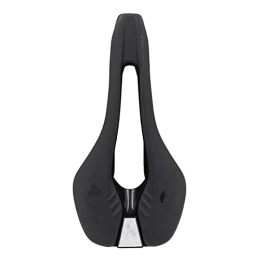 YLKCU Spares YLKCU Comfortable Bicycle Seat. Lightweight Carbon Fiber Bicycle Saddle with Leather Case. Suitable for Road Bikes And Mountain Bikes, Black