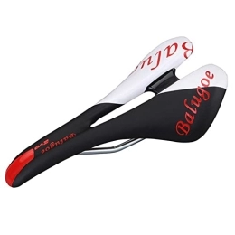 YouLpoet Mountain Bike Seat YouLpoet Bike Seat, Gel Bicycle Saddle Comfortable Soft Breathable Cycling Bicycle Seat Cushion Pad for MTB Mountain Bike Exercise Bike Road Bike, White